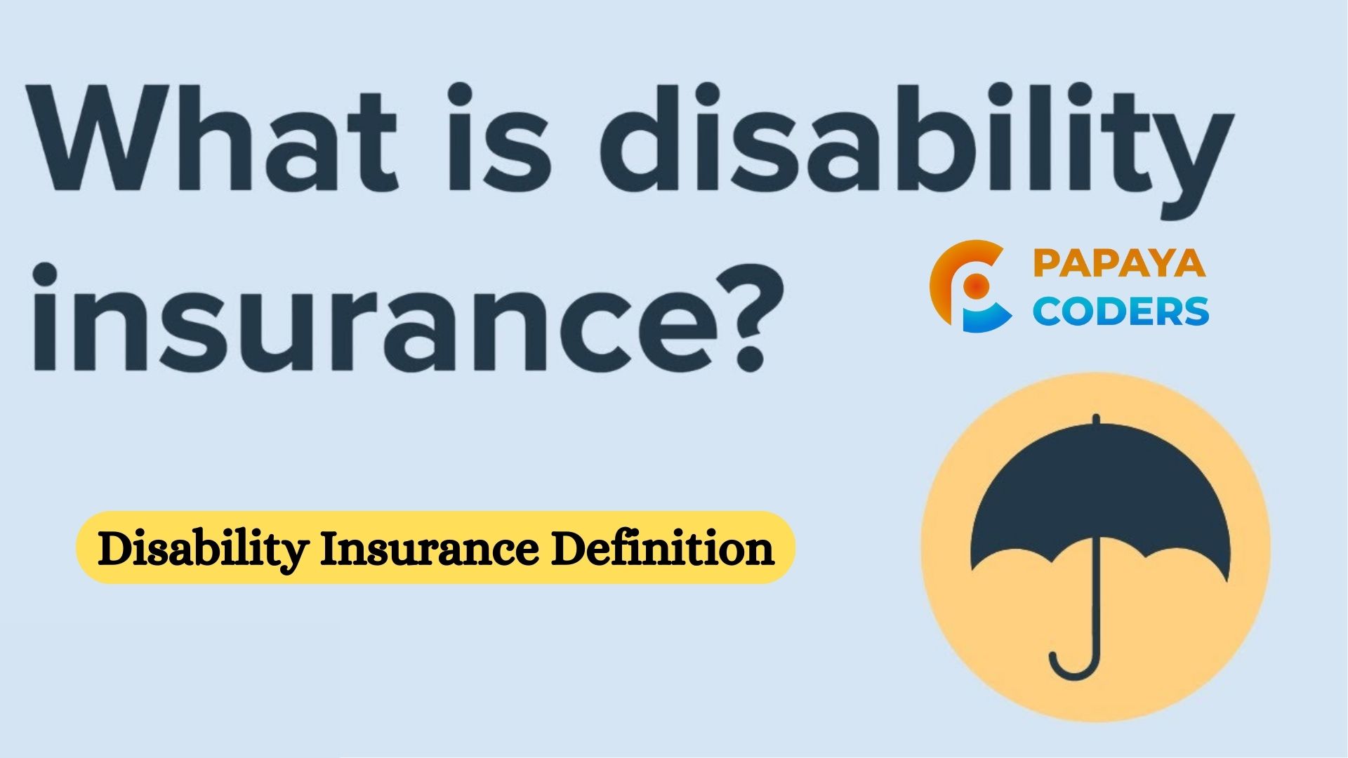 Disability Insurance Definition