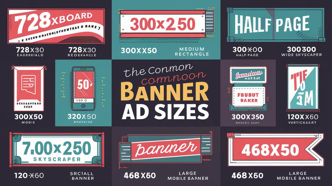 9 Common Banner Ad Sizes