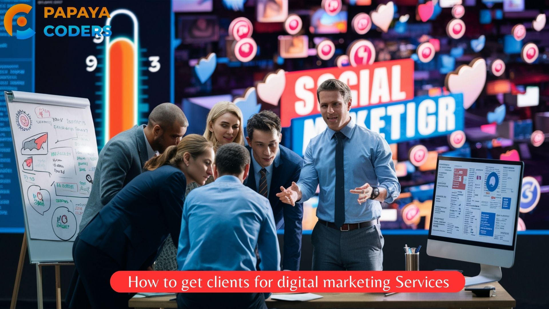 how to get clients for digital marketing services