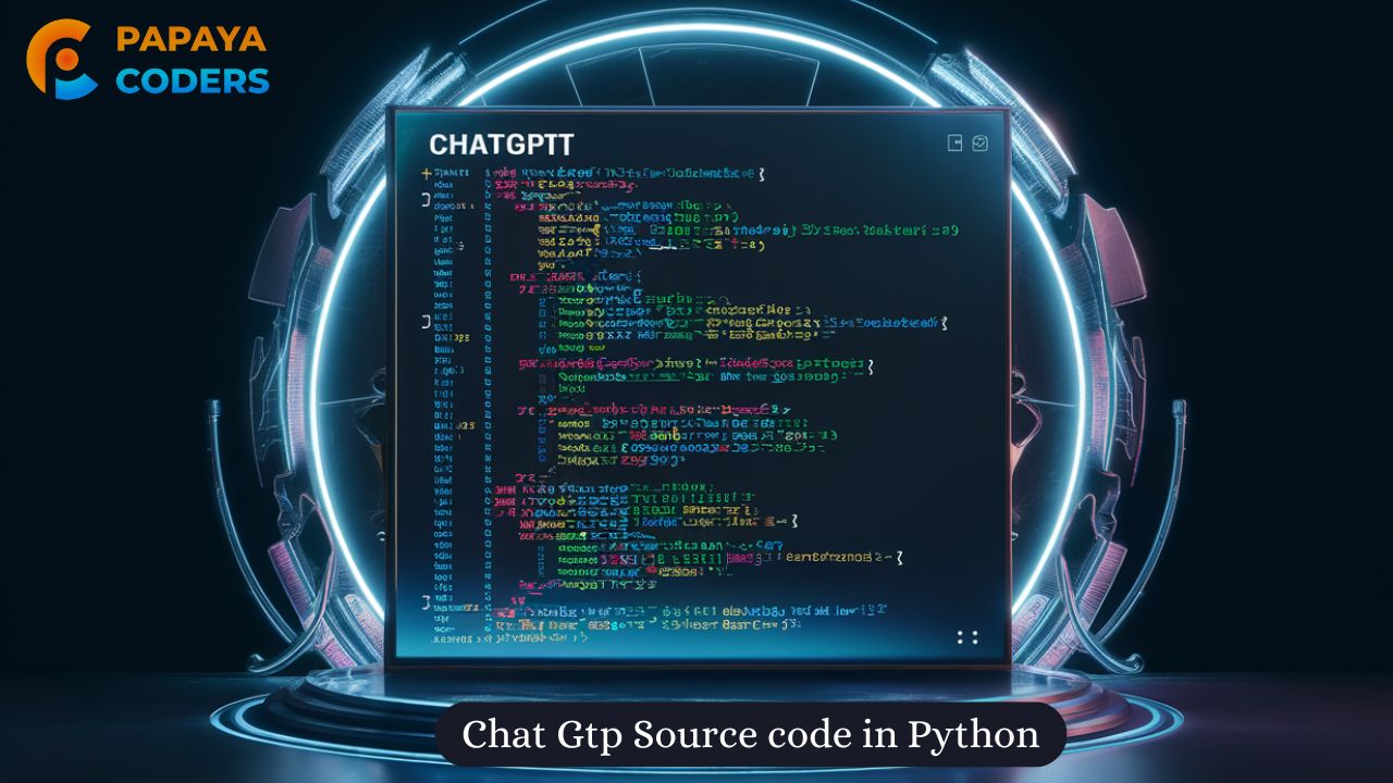 get chat gtp source code of python project