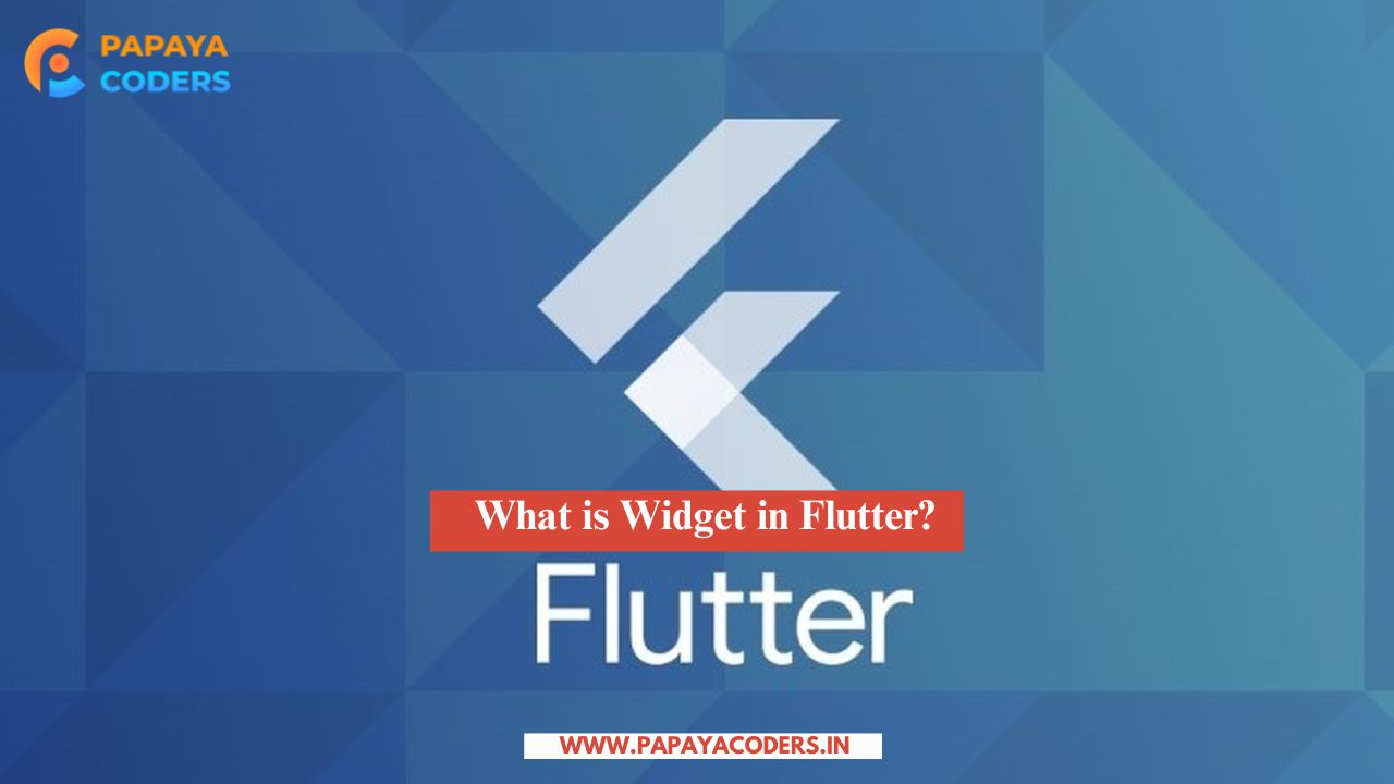 what is widget in flutter