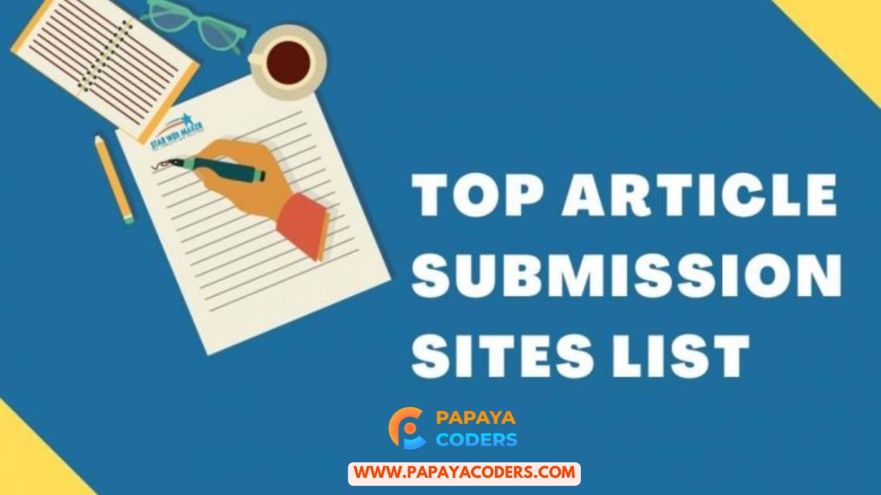 top Article Submission site list