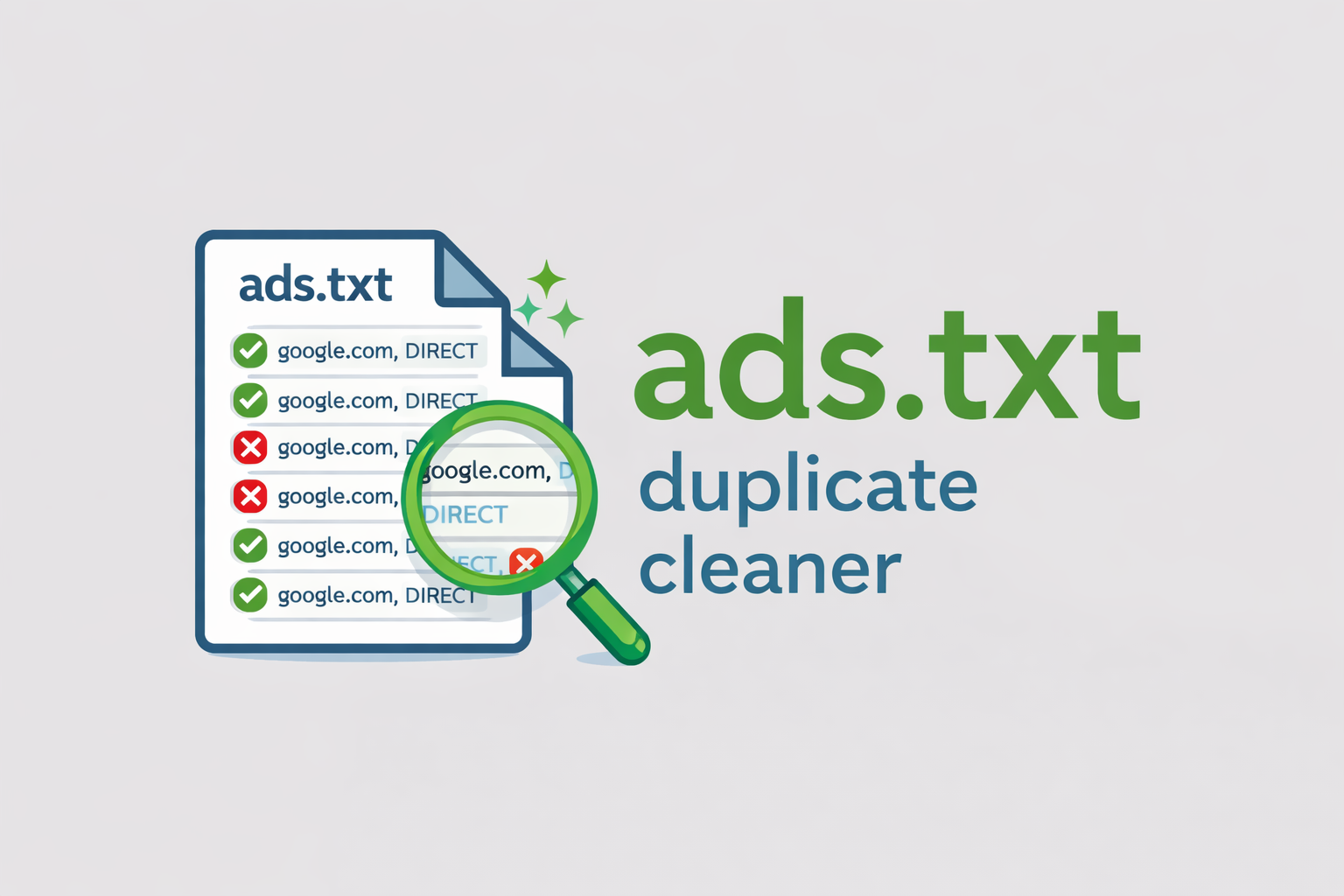 Free Ads.txt duplicate remover tool to clean